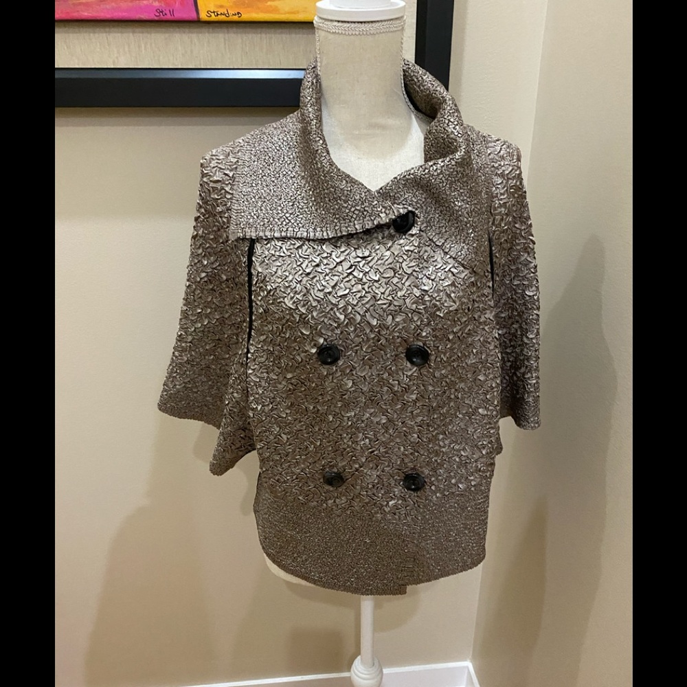 Silk and Polyester Blouse
